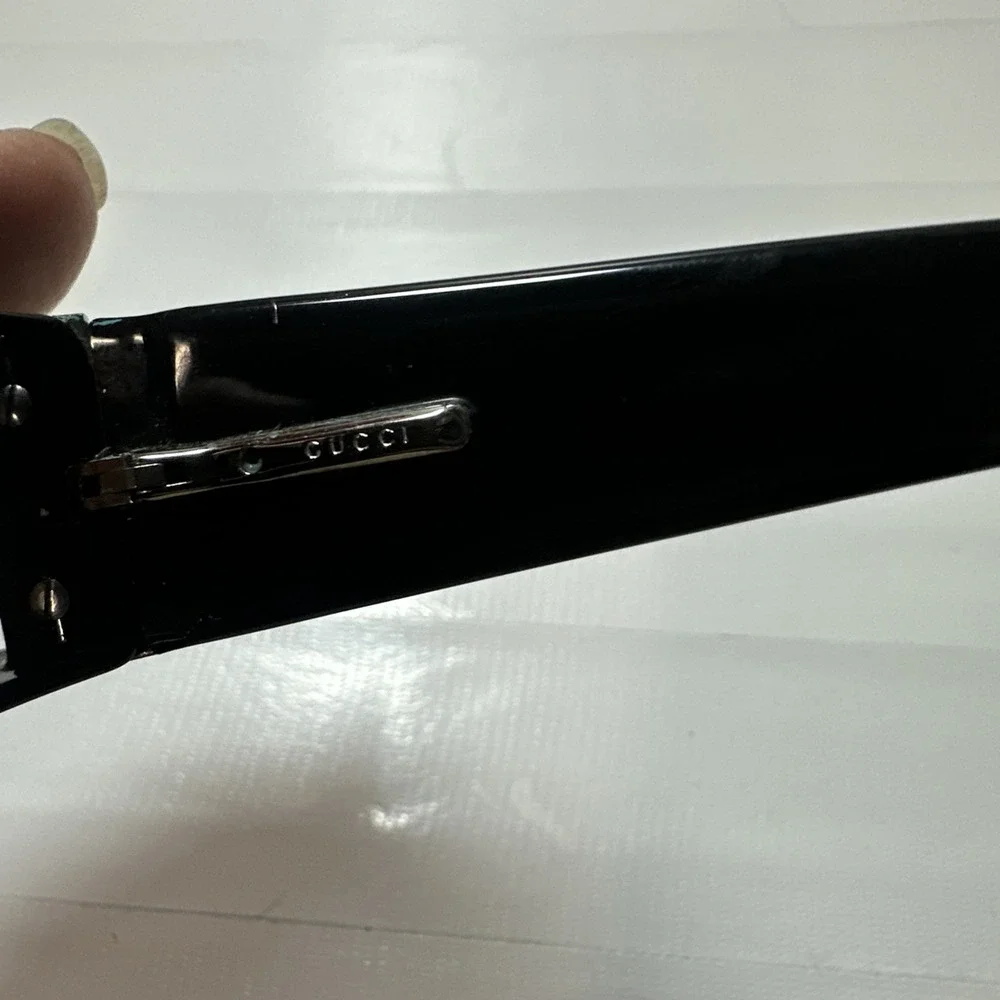 Gucci GG  Rectangular Sunglass Eyeglass (Frame Only )Black